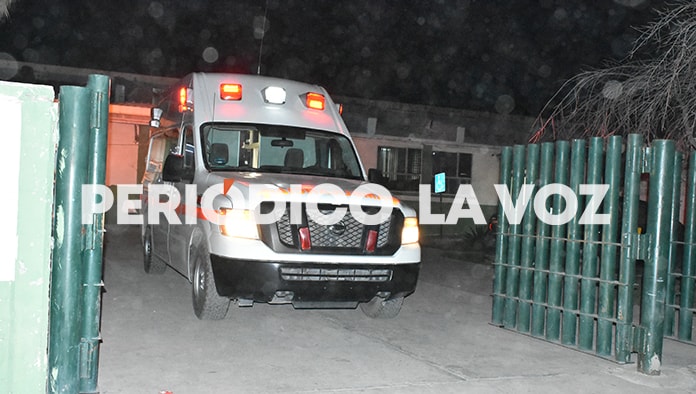 La afectada fue trasladada al hospital tras la agresión.