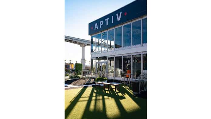 La empresa irlandesa de componentes electrónicos APTIV.