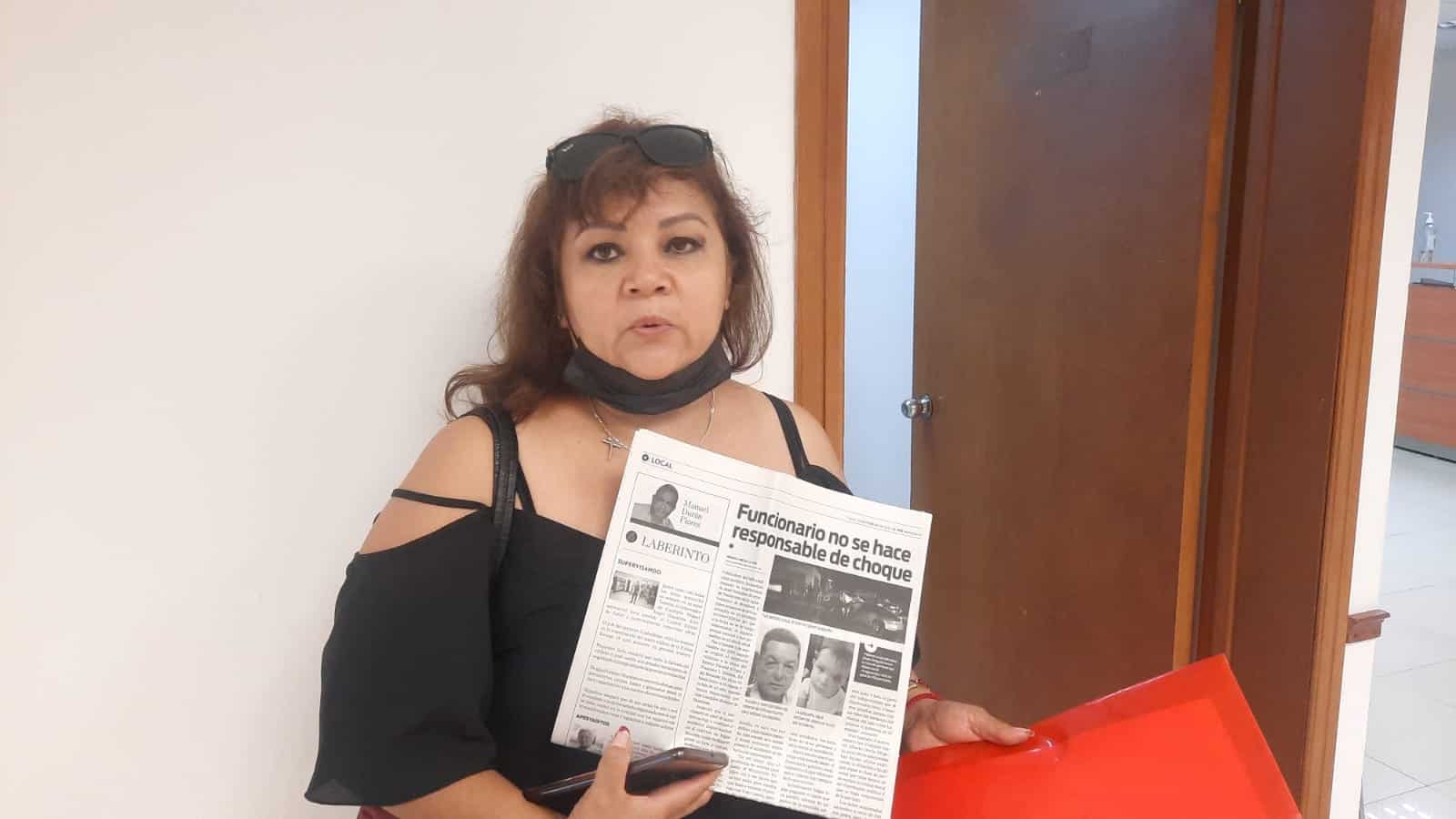 Patricia Gómez Robles, madre del afectado.