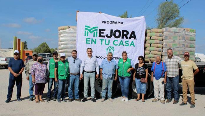 Activan programa de cemento a bajo costo de ‘Mejora Coahuila’