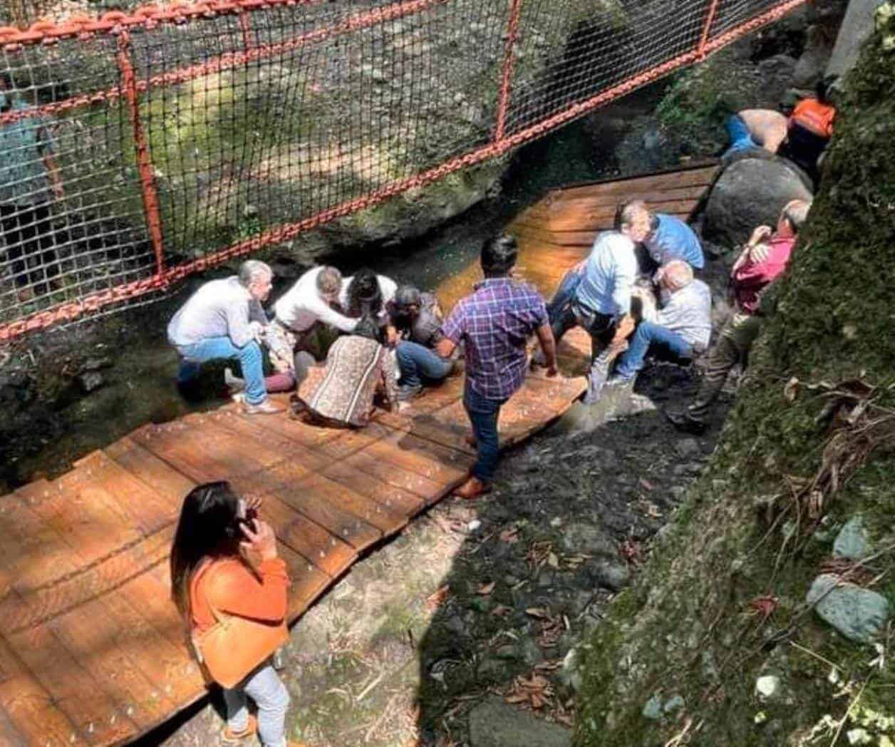 Cuernavaca da de baja a regidores tras desplome de puente colgante