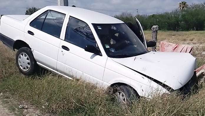 Fueron daños materiales que arrojó el accidente.