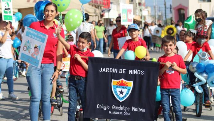 Marchan por un Múzquiz limpio