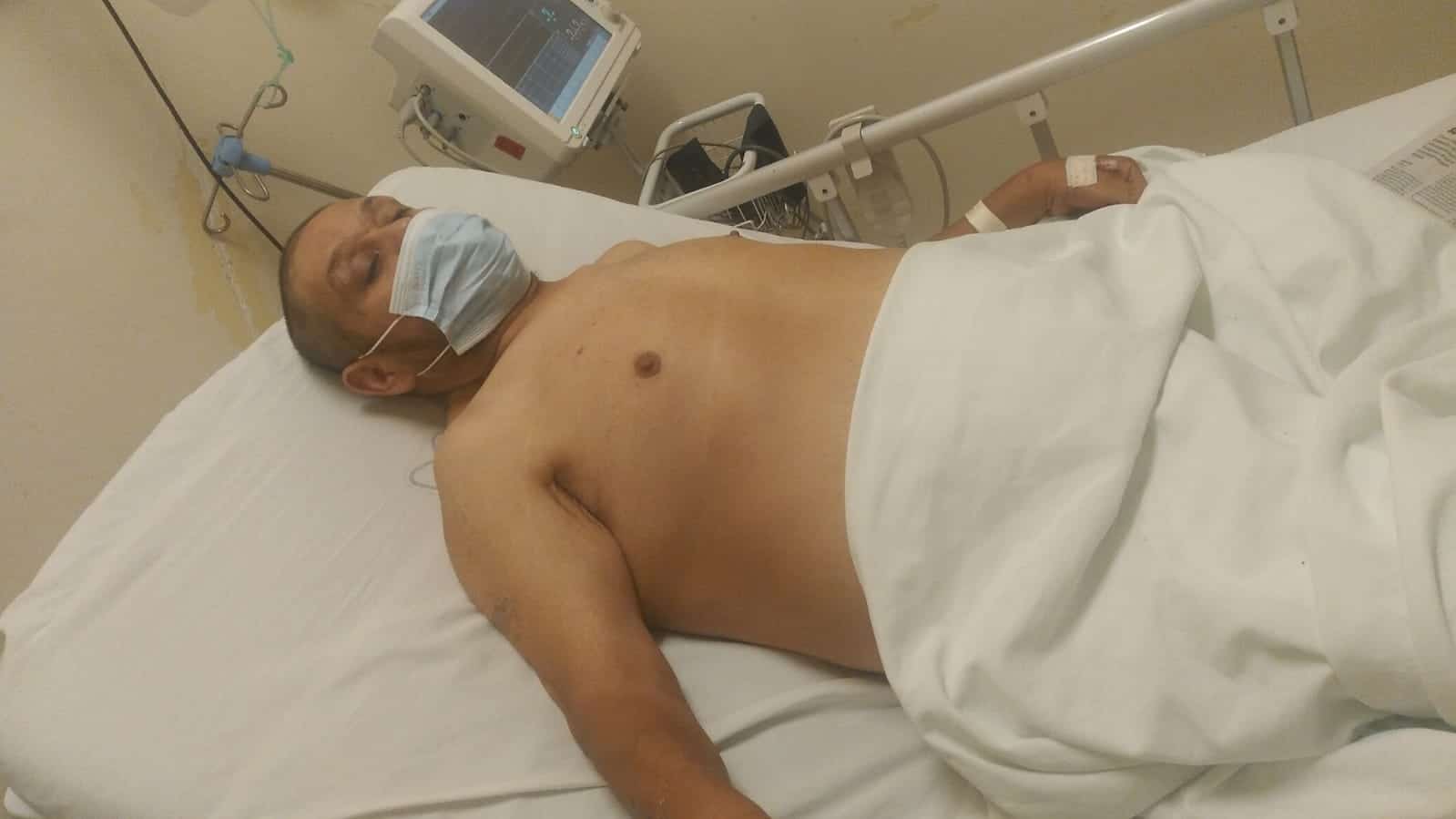 Piden familiares del señor Jesús Manuel Castro Pules apoyo para medicamentos y atención médica.