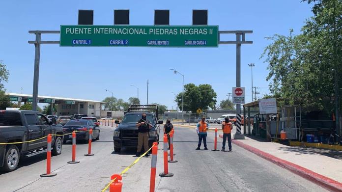 Frenar Coahuila caravana migrante Instalan retenes