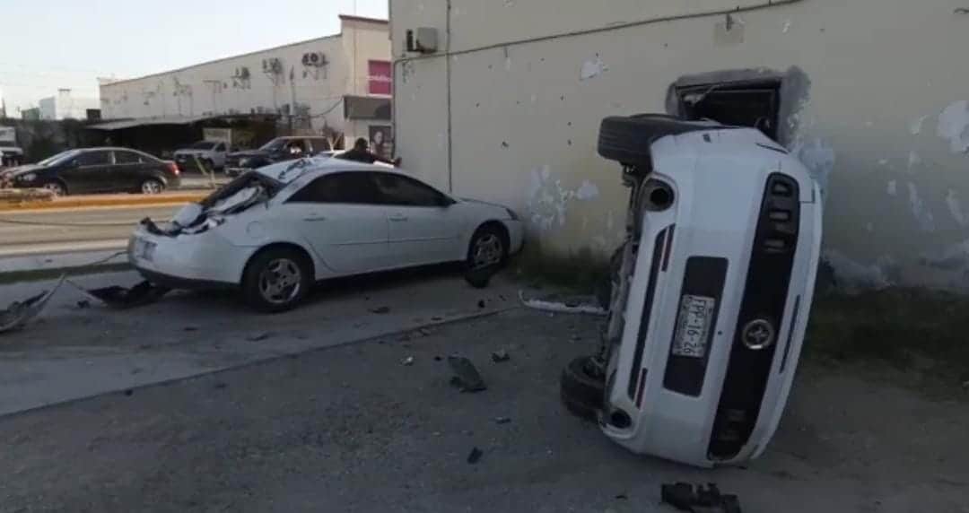 Al estilo “Toreto” Provoca fuerte accidente vial