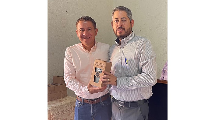 El alcalde Hugo Iván Lozano Sánchez dedicó este merecido reconocimiento.