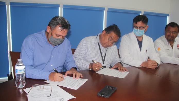 Firman convenio FIME y Hospital