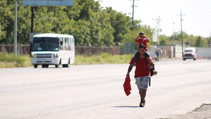 Llega primer grupo migrante de ‘a pie’