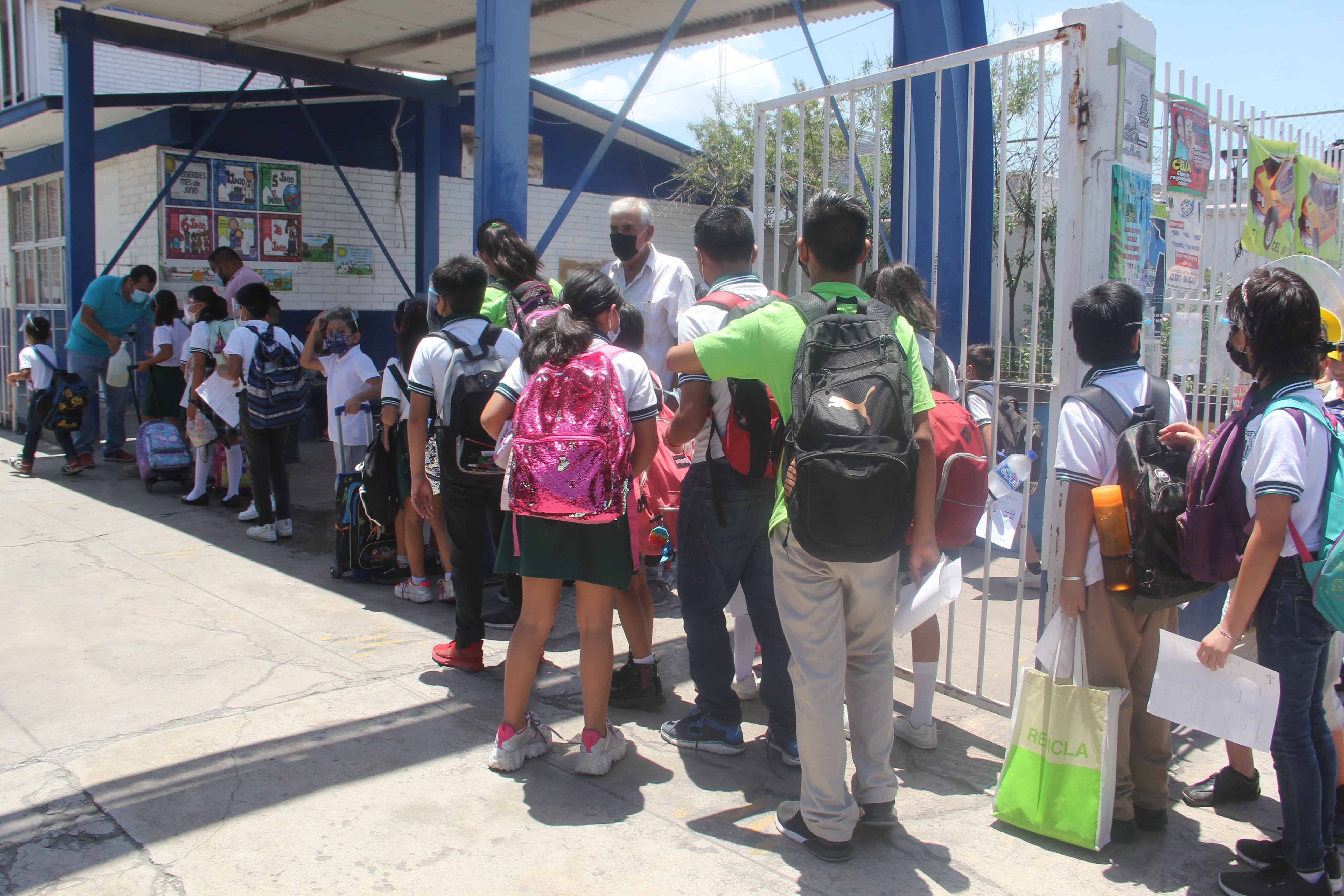 Los niños solo fueron entregados a sus papás o familiares.