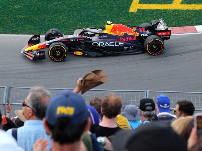 ‘Checo’ Pérez, cuarto en primera práctica en Canadá
