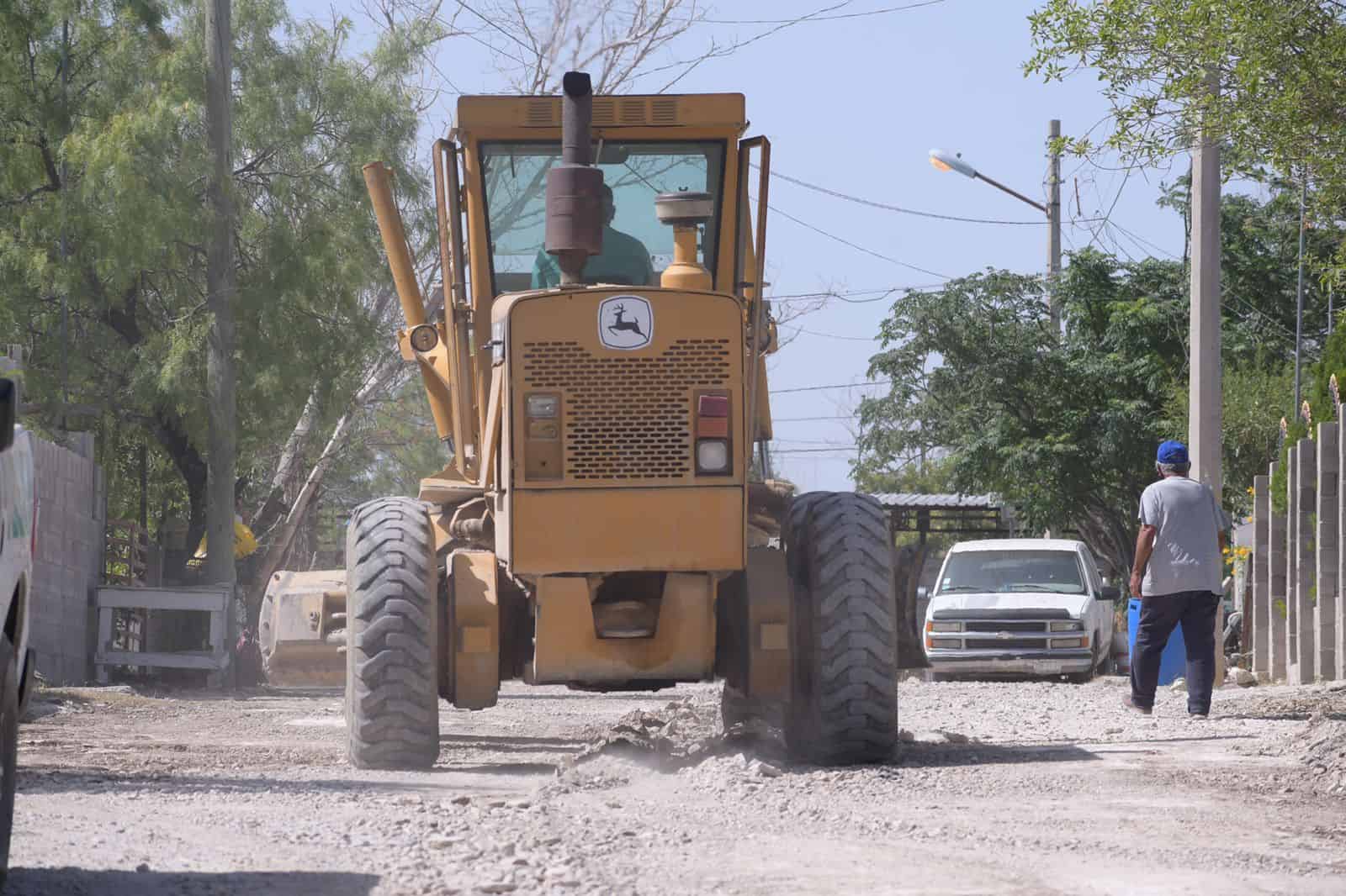 Arranca pavimentación de la calle Justo Sierra.