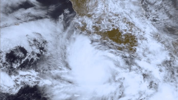 Se forma tercer ciclón tropical del Pacifico cerca de México