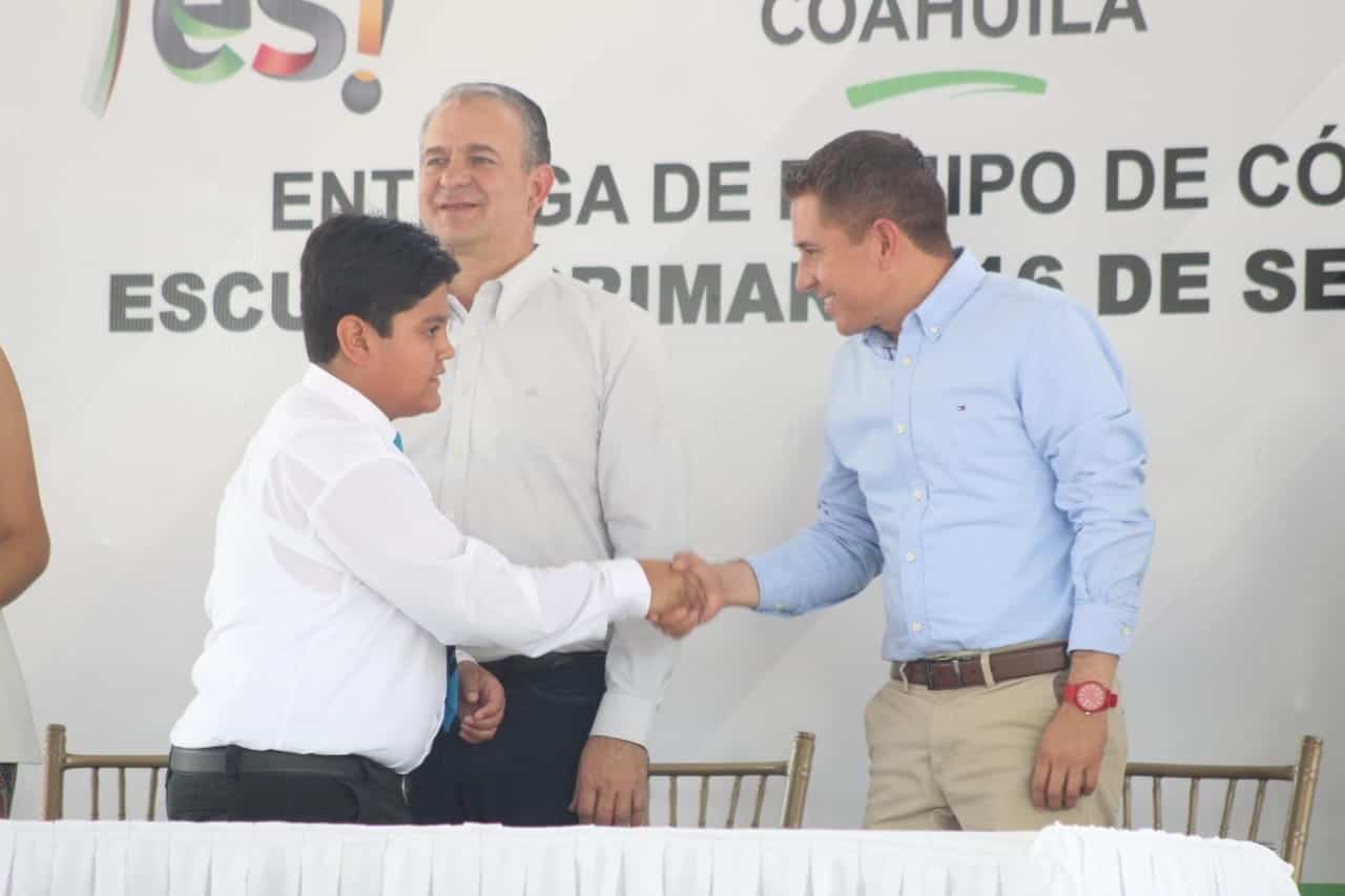 Visitaron la escuela primaria “16 de Septiembre “ en el municipio de San Buenaventura
