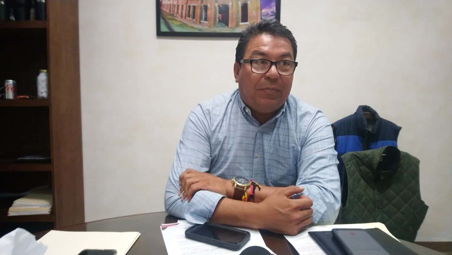 Hasta que me alucinen voy a estar gestionando ante las instancias federales para que se me asignen recursos para los proyectos más importantes en el 2023.