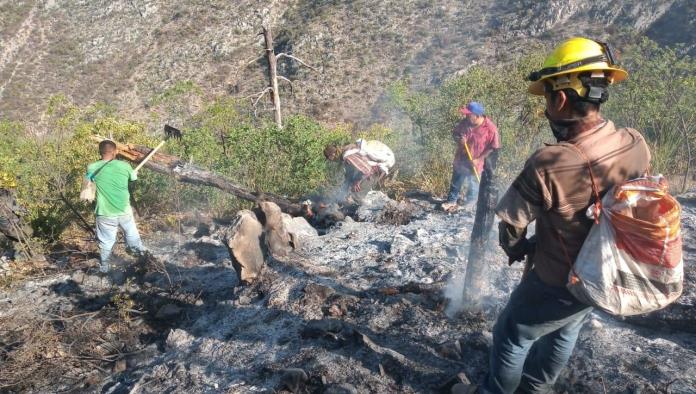 Múzquiz: Controlan incendio en rancho