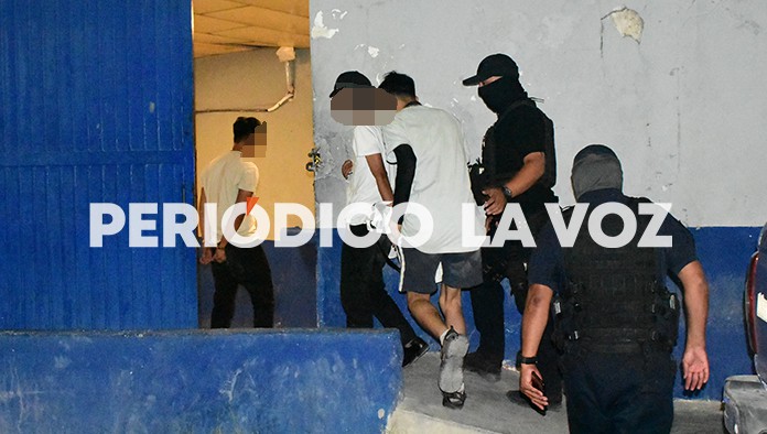 Los tres jovencitos de tan solo 17 años de edad fueron remitidos ante el Juez Calificador.