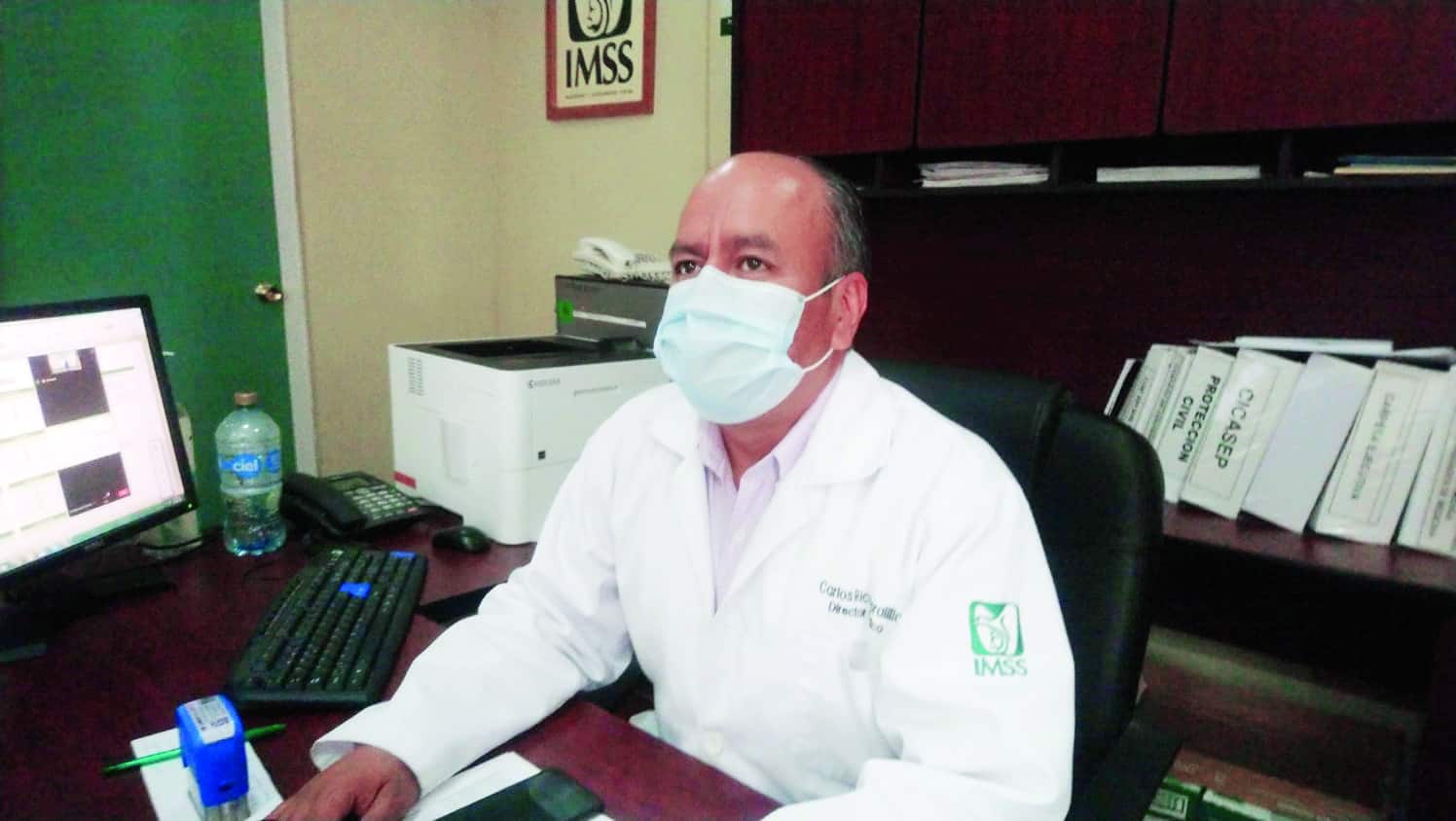 Como hospital no negaremos la atención médica a los migrantes que así lo soliciten, dijo el director de la clínica 9 del IMSS Carlos Rico Jaramillo.