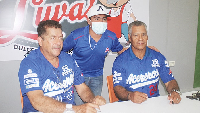 Jesús “Chito” Ríos y Matías Carrillo.