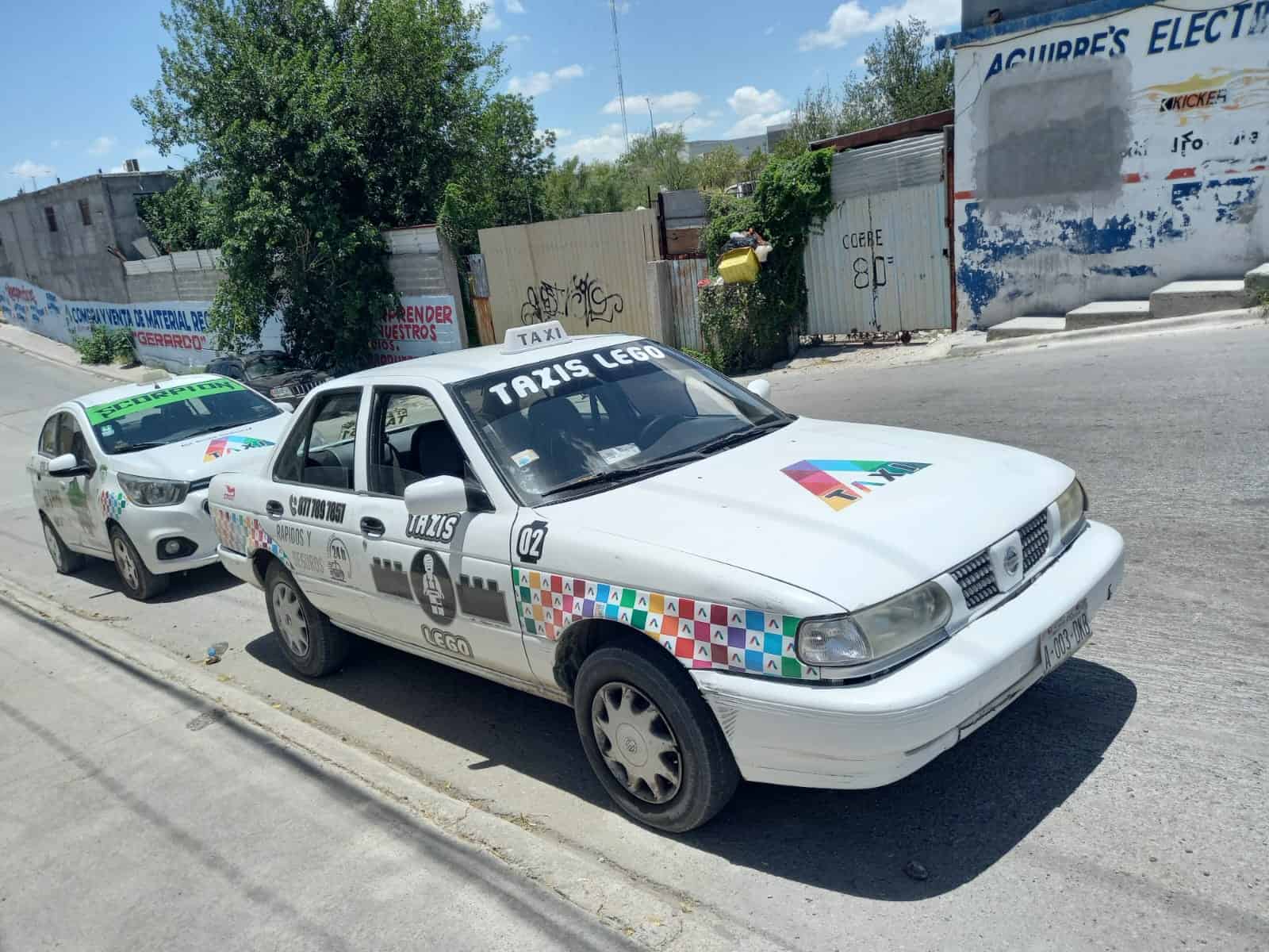 Se impactan taxistas