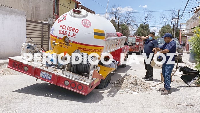 Se hunde pipa de gas