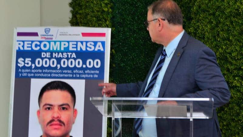 Ofrecen 5 millones de pesos por “El Chueco”; Presunto asesino de jesuitas