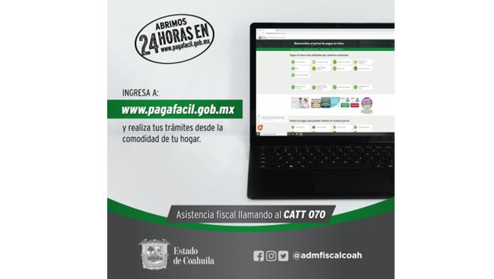 Paga fácil en Coahuila