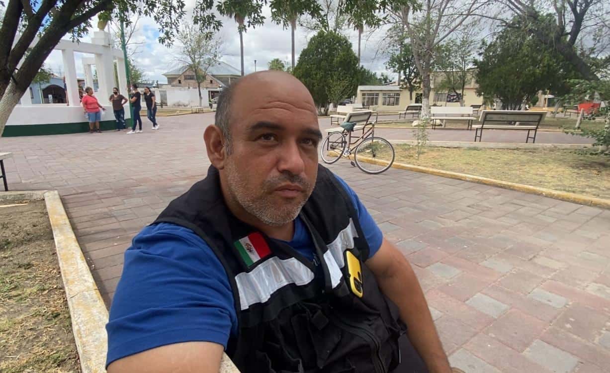 Armando López Guerrero fue rescatado con bien.