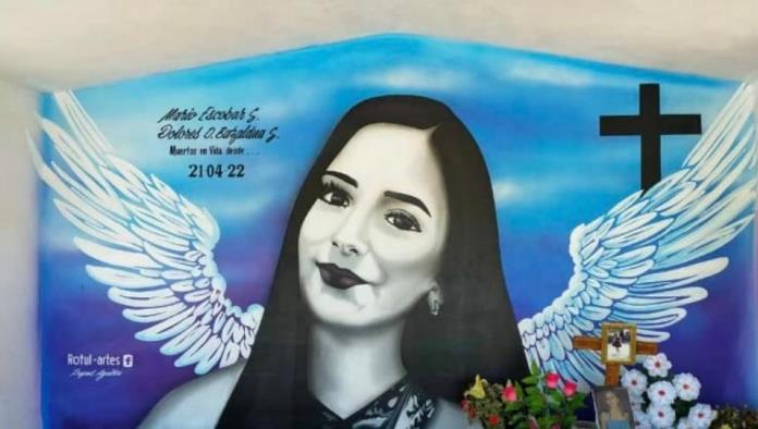 Crean mural en capilla de Debanhi Escobar