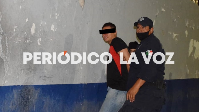 El hombre fue detenido tras agredir a su mujer.