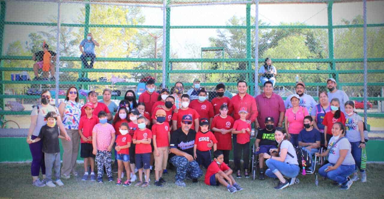 Realizan encuentros deportivos infantiles En la unidad deportiva de Allende