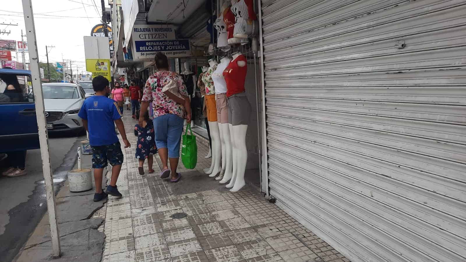 Hubo importantes pérdidas en la zona centro.