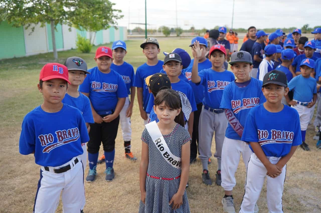 Arranca liga intermunicipal de beisbol infantil en Allende