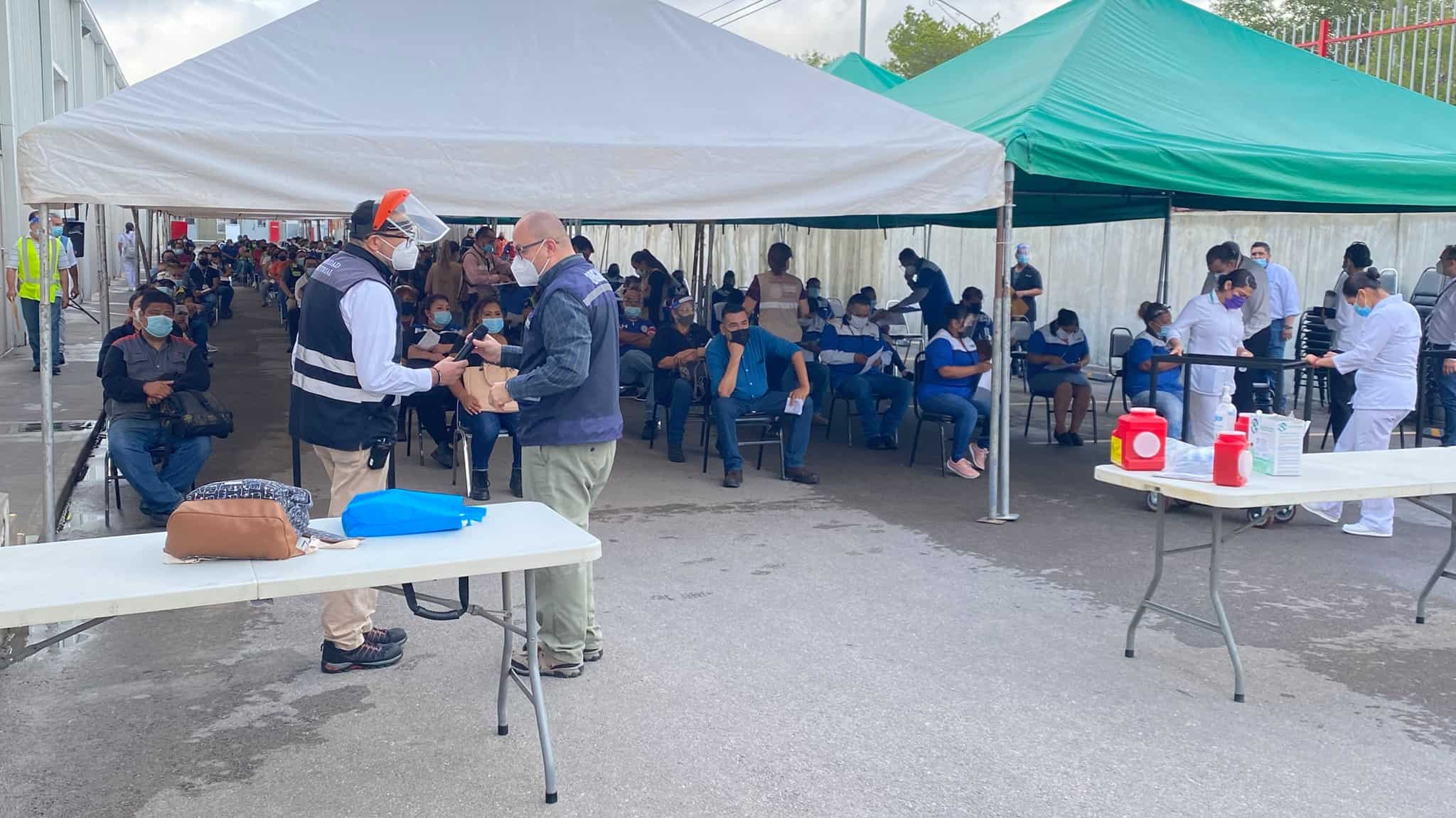 Reporta empresa el primer contagio