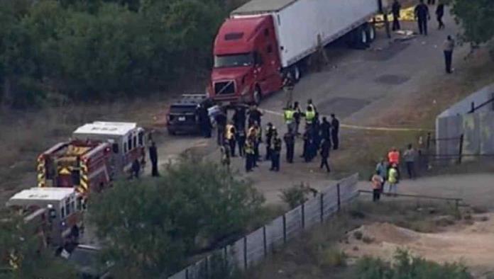 Hay 22 mexicanos entre los migrantes muertos en camión de Texas, Confirma Ebrard