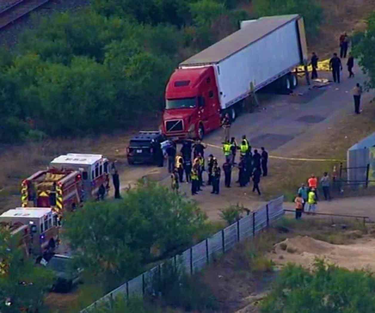 Tráiler con migrantes pasó dos retes americanos sin ser inspeccionado
