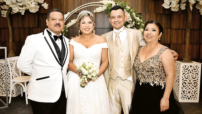 Bertha & Francisco unen sus vidas en matrimonio