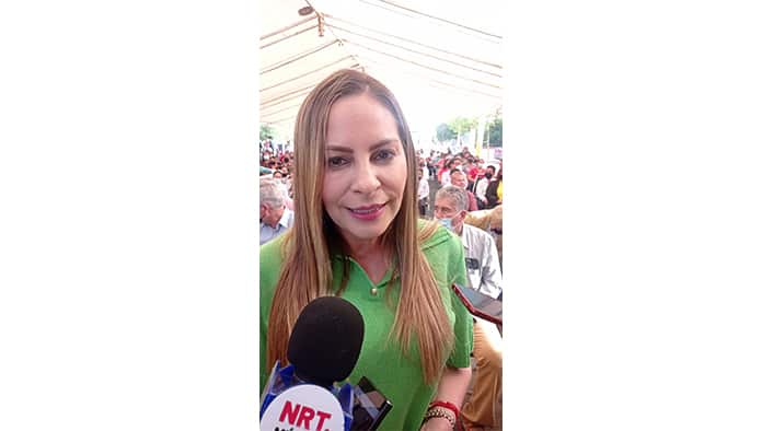 “Los hechos hablan, las personas quieren seguir con un buen gobierno y quiero que todas las voces sean escuchadas”, dijo Cristina Amezcua.