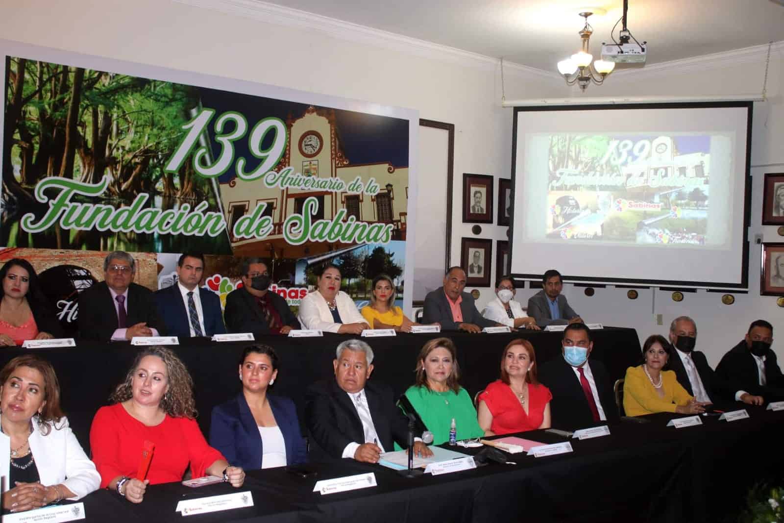 Sabinas celebra 139 Aniversario