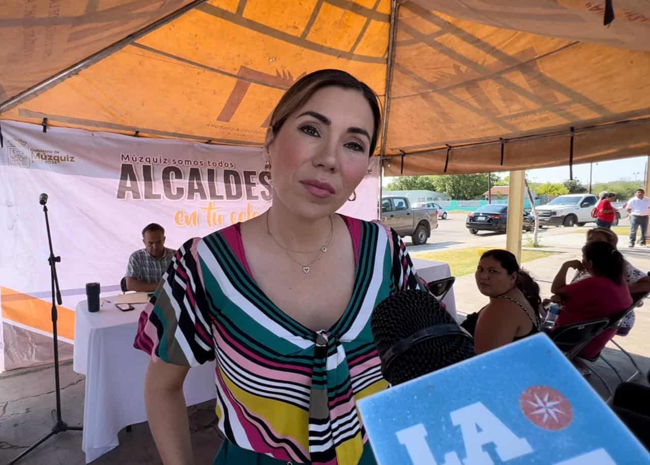 La alcaldesa Tania Vanesa Flores Guerra, garantizó la reanudación del servicio de agua potable.