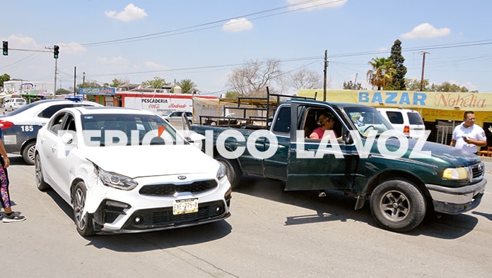 Aunque no hubo afectaciones mayores fue necesaria la intervención de Control de Accidentes.