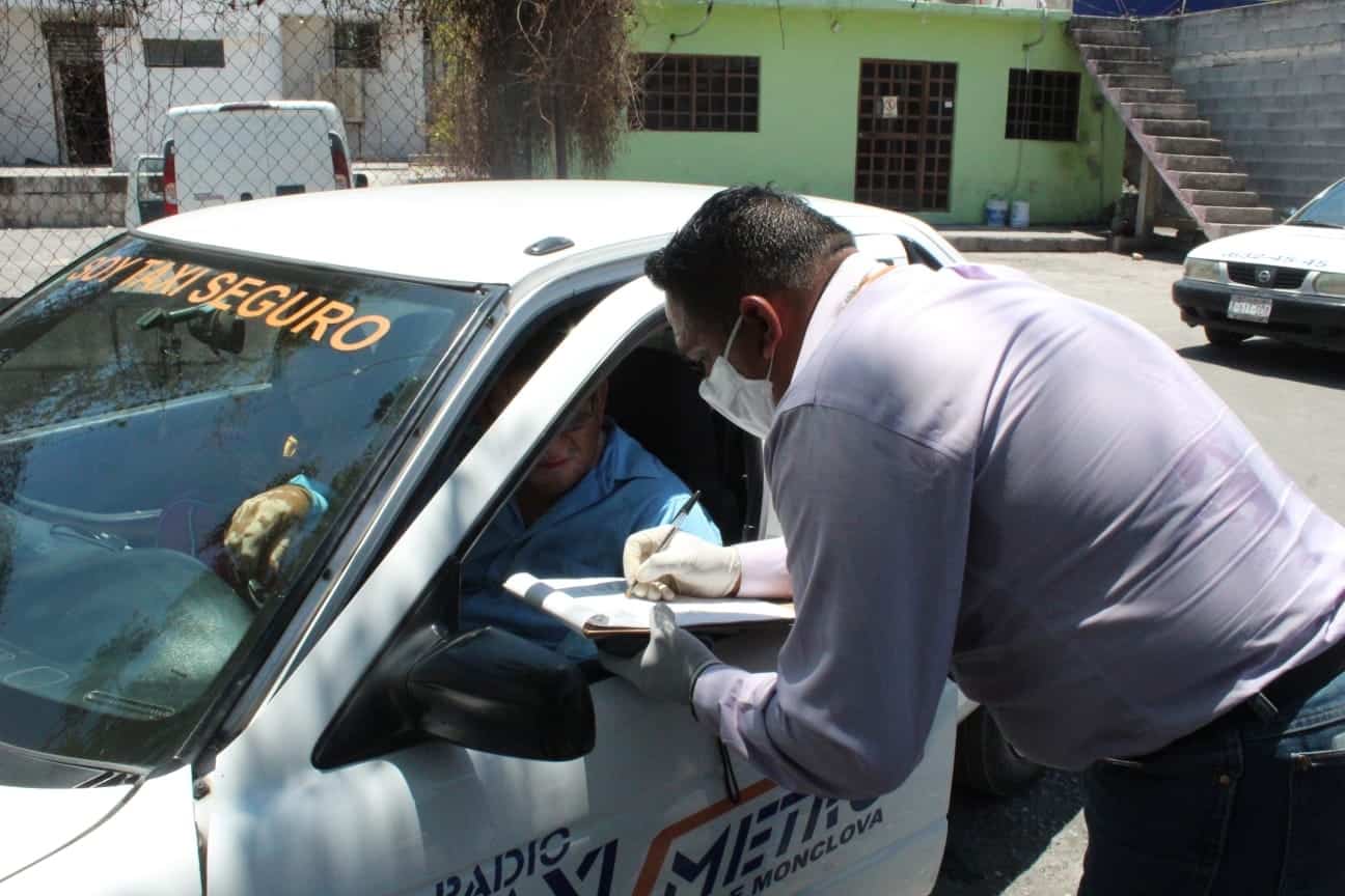 Se realizarán pruebas a los taxistas de manera constante.