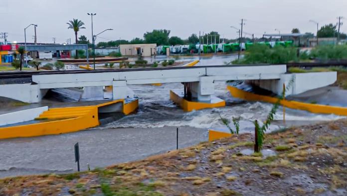 Por fin llovió en Piedras Negras; Caen 4.5 pulgadas