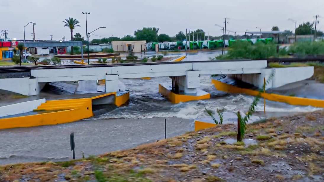 Por fin llovió en Piedras Negras; Caen 4.5 pulgadas