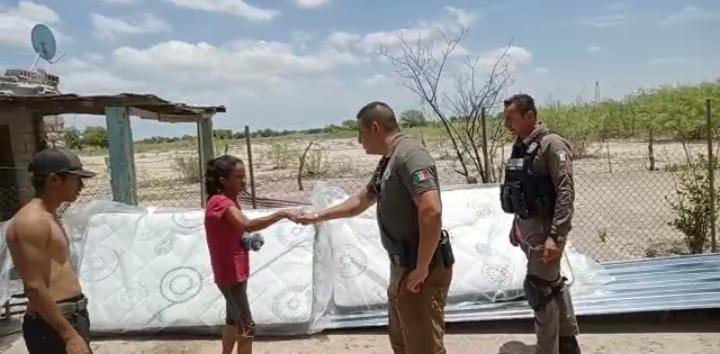 En Nava, Apoya la PEC a familias afectadas tras lluvias