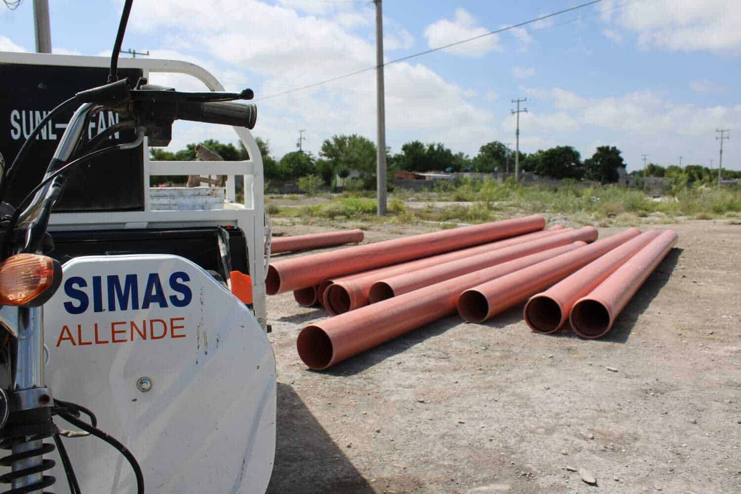 Actualizan sistema de agua y drenaje