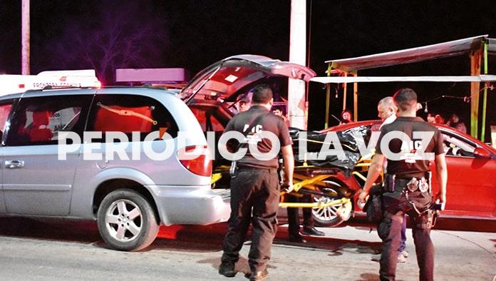 Fallece mujer en automóvil