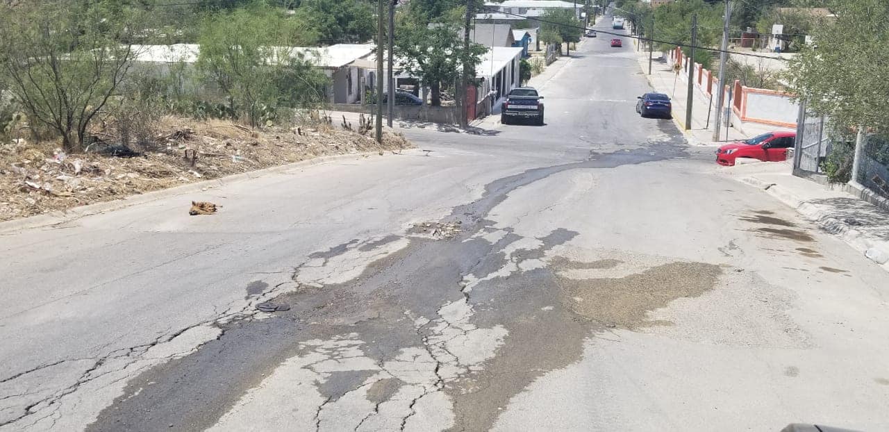 Brota drenaje en la Madero