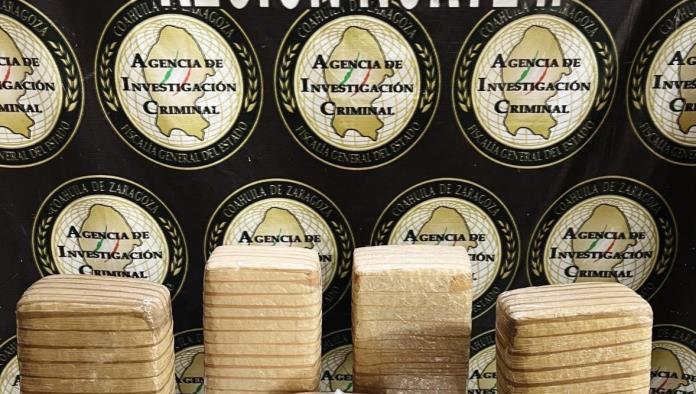 Aseguran 48 kg de marihuana