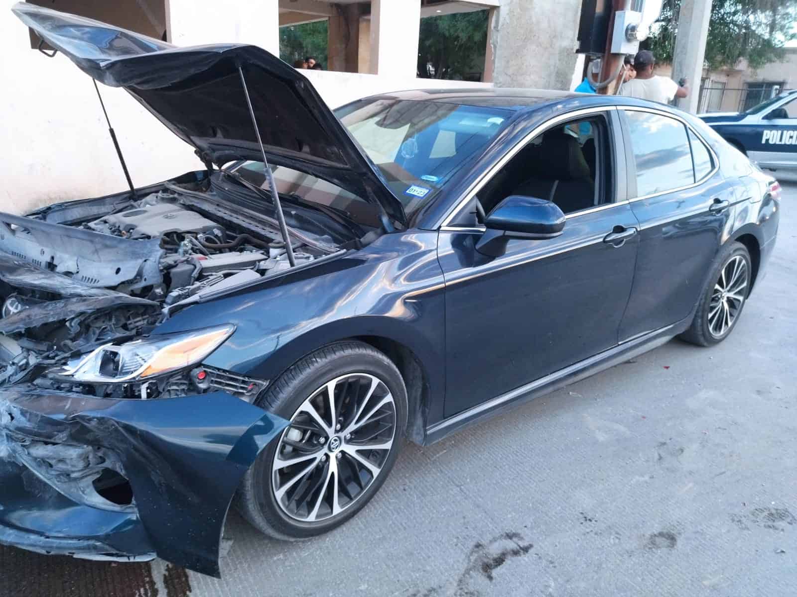Causa texano fuerte choque